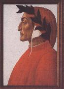 Portrait of Dante Alighieri Botticelli